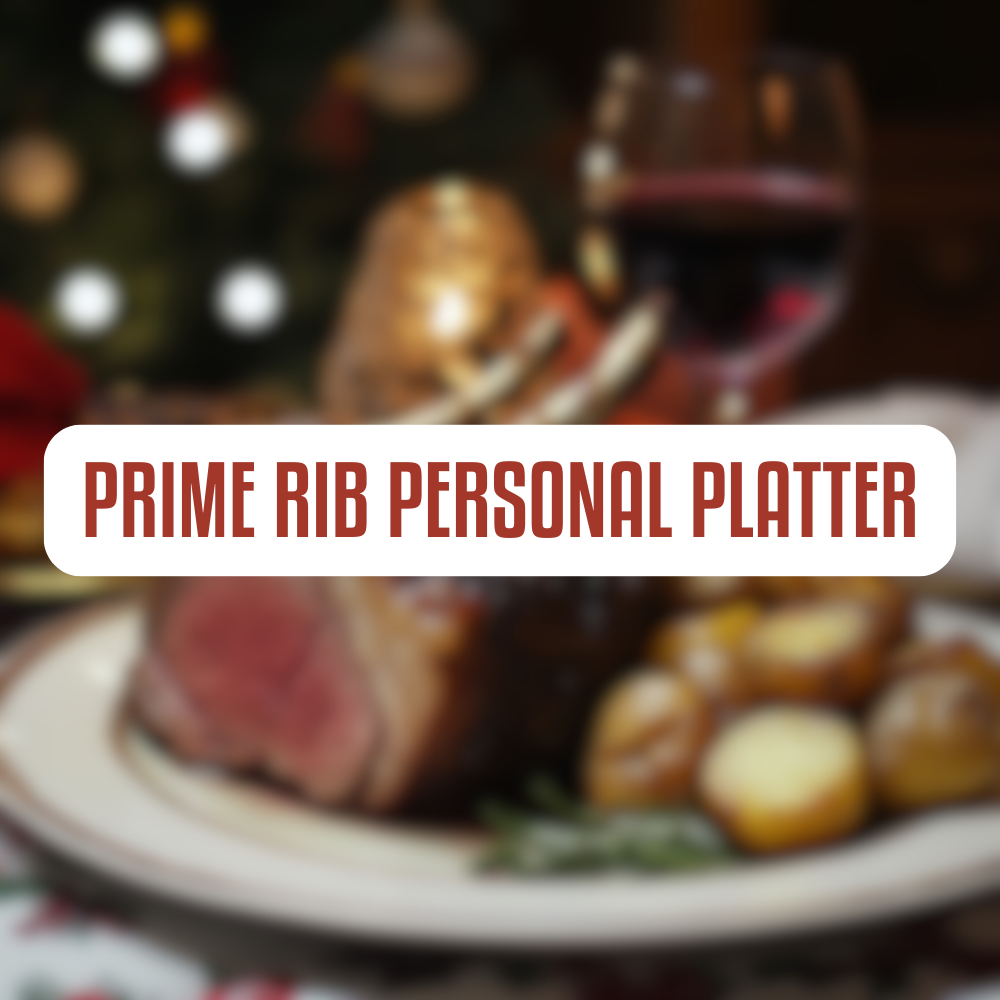 Prime Rib Personal Platter