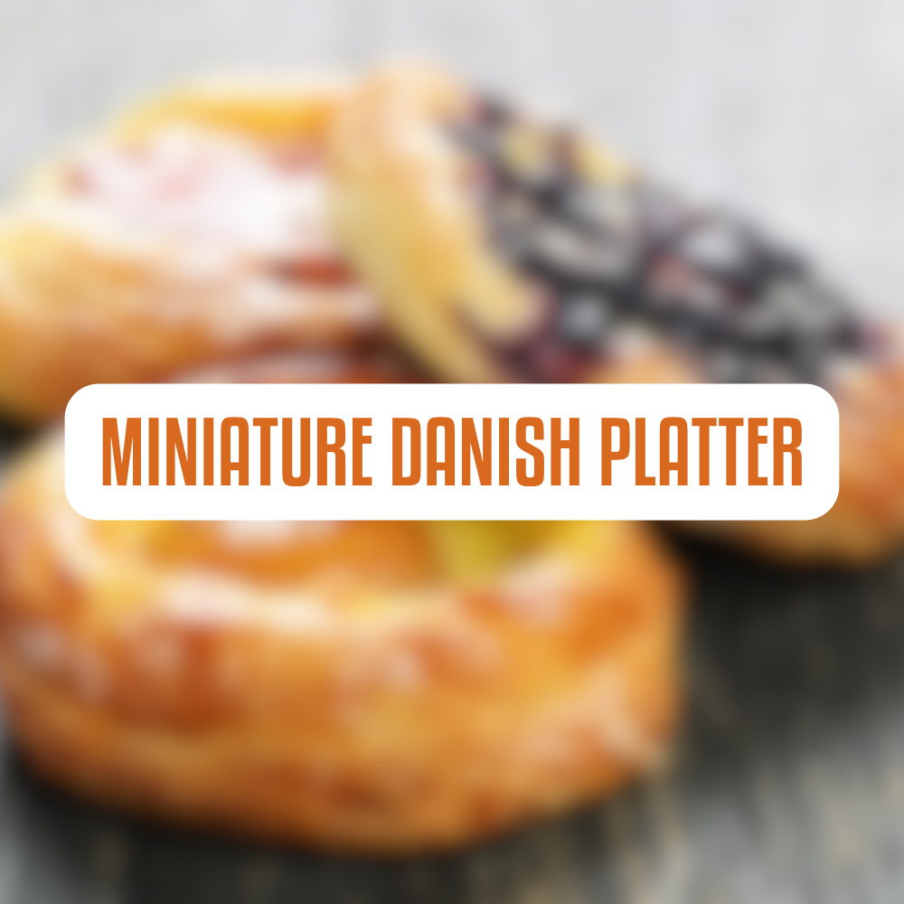Miniature Danish Platter