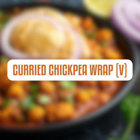 Curried Chickpea Wrap (V)