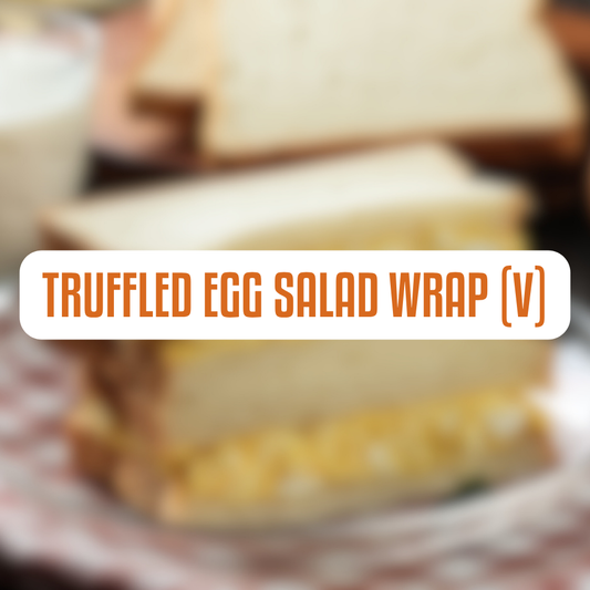 Truffled Egg Salad Wrap (V)