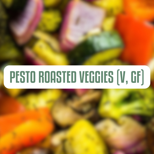 Pesto Roasted Veggies (V, GF)