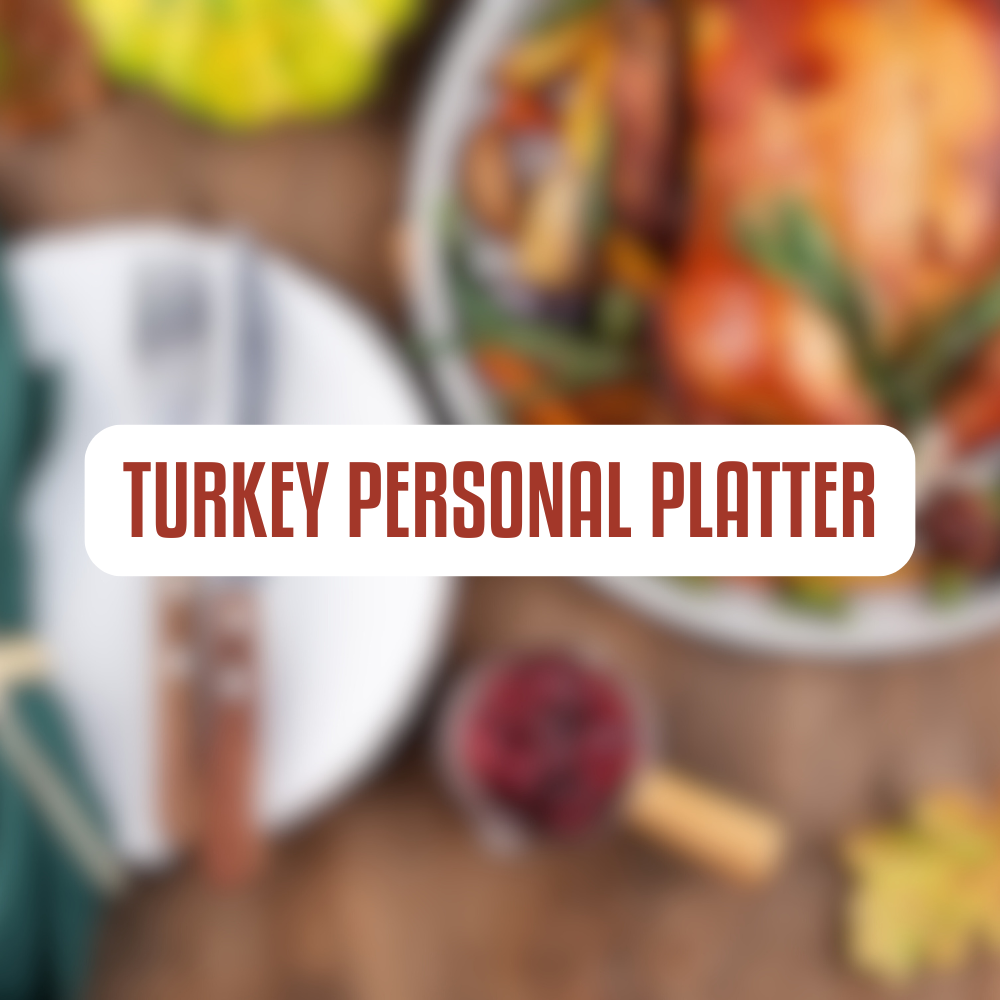 Turkey Personal Platter