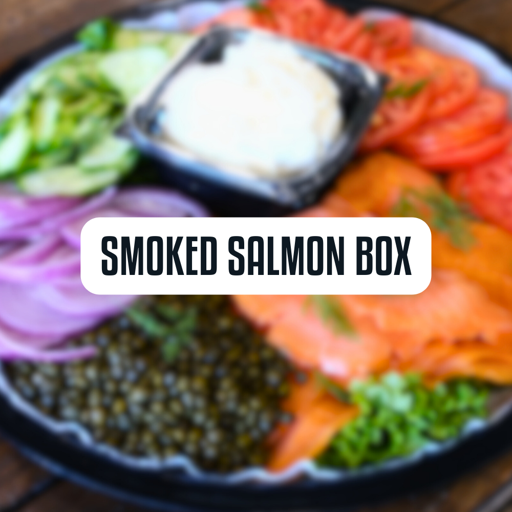 Smoked Salmon Bagel Box
