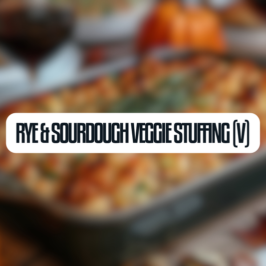 Rye & Sourdough Veggie Stuffing (V)